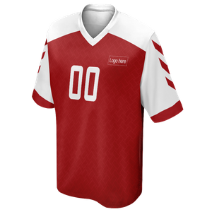 Limited Dänemark World Cup Custom Soccer Jersey für Herren mit Bild
