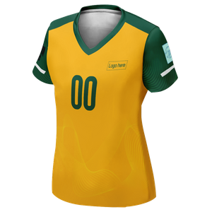 Limited Australia World Cup Custom Soccer Jersey für Damen mit Namen