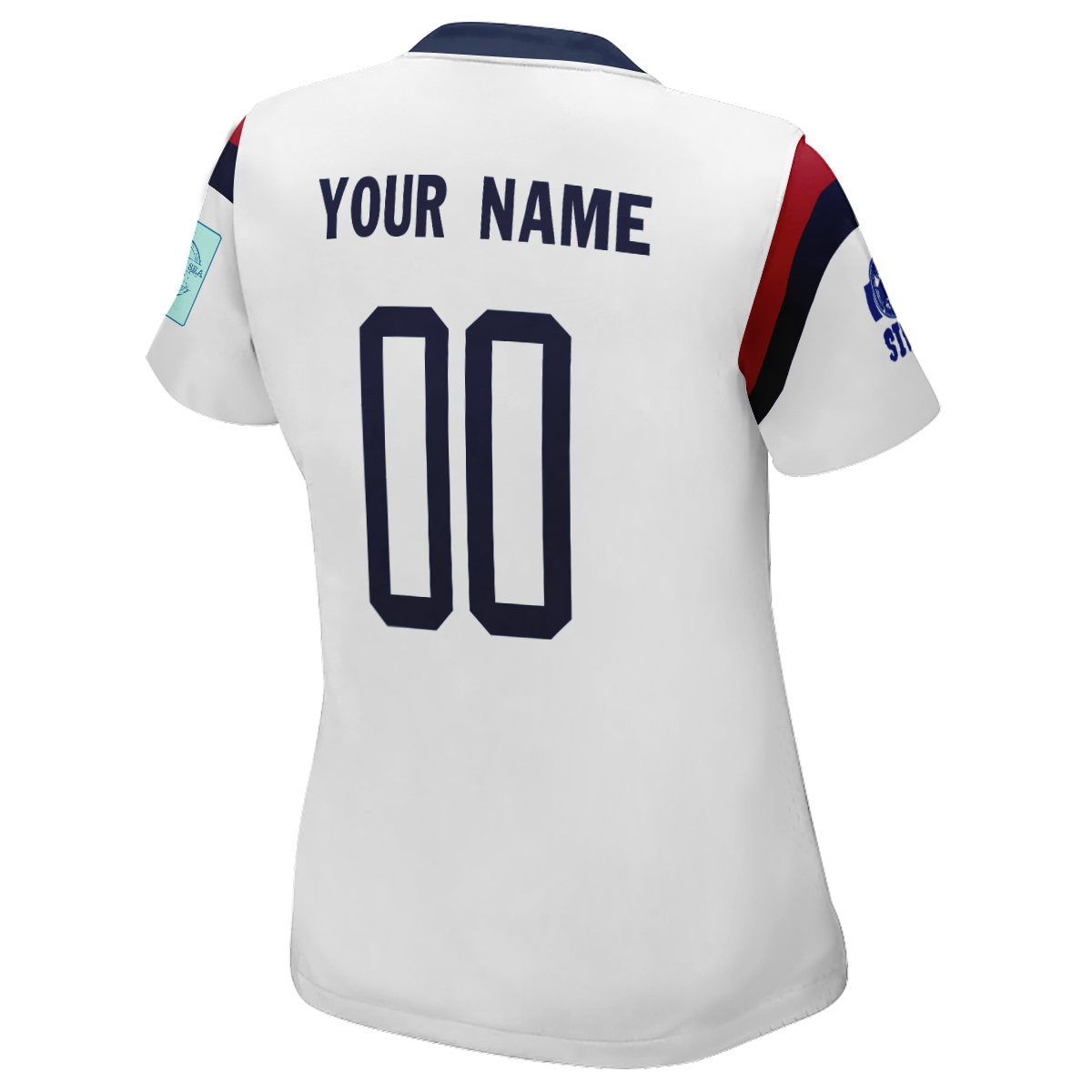 Kundenspezifische Südkorea-Weltmeisterschafts-Fußballtrikots für Frauen mit Logo